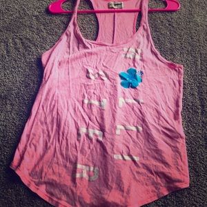 Pink tank top Hollister